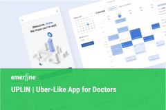Uber-Like App for Doctors with Custom EMR